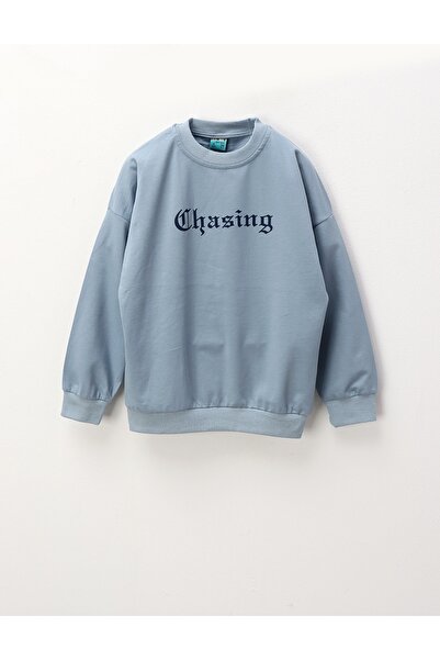 MiniKids Bluza Chasing, albastru prafuit