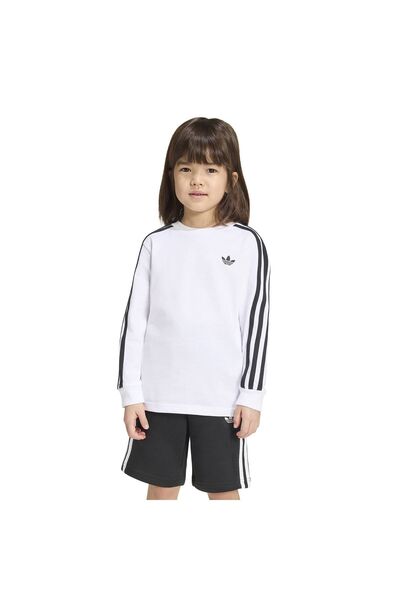 adidas Originals 3 STRIPE LS HZ6602 Λευκό