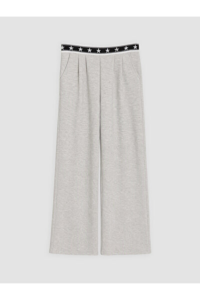 LC Waikiki Esvab • Modern & Distinctive Elastic Waisted Wide-Leg Girls' Sweat...