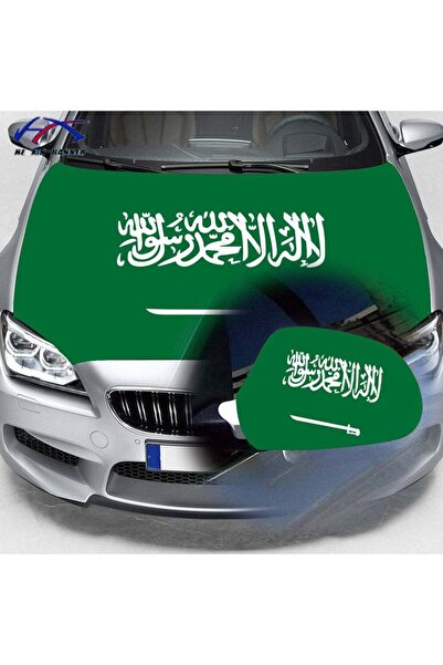Generic مجموعة زينة احتفالية للسيارة تشمل غطاء المحرك والمرايا الجانبية