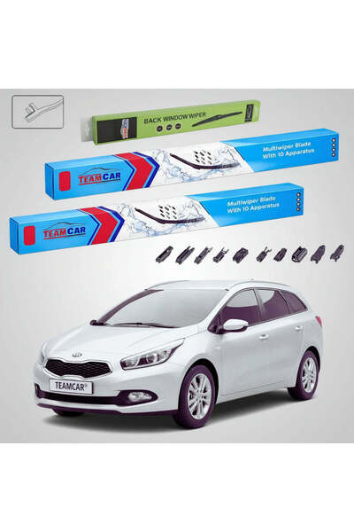 TEAMCAR Υαλοκαθαριστήρες Kia Ceed II SW JD 2012-σήμερα |   Σετ Εμπρός και Πίσ...