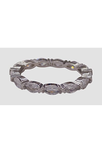 OEM Aσημένιο ολόβερο δαχτυλίδι με ζιργκόν silver925.N54,N57.CC1364