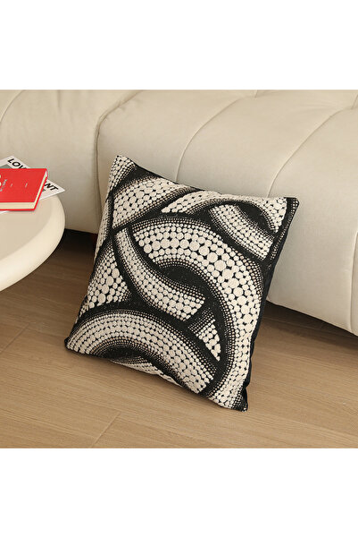 Cannon Decorative Cushion, Polyester Jacquard, 45 x 45 cm, Design TH-SM3929-2A