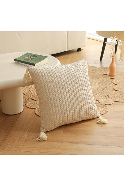 Cannon Decorative Cushion, Polycotton Jacquard, 45 x 45 cm, Design TH-JL19390