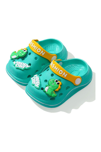 AioTio Kids Dinosaur Clogs Toddler Boys Girls Quick Dry Garden Sandals Lightw...