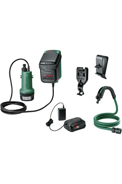 Bosch GardenPump 06008C4202 Ασύρματη Υποβρύχια Αντλία Ομβρίων Υδάτων 18V 2.5A...