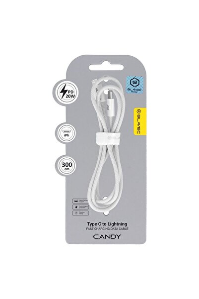 Blavec Candy Πλεγμένο Καλώδιο Δεδομένων και Γρήγορης Φόρτισης PD 20W 2.4A (CC...