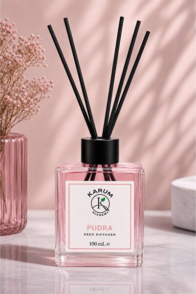 Pudra Oda Kokusu Çubuklu Kare 100mL