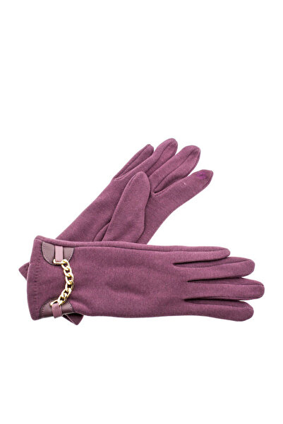 VERDE Γάντια γυναικεία ύφασμα One Size 02-593-PURPLE