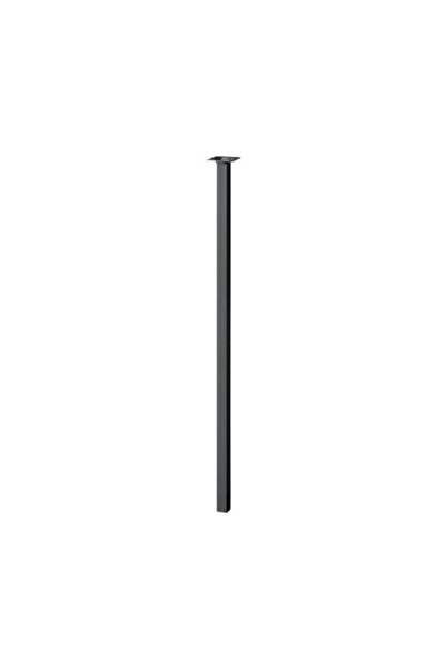 OEM Picior masă pătrat Tarrox 25x25x800 mm, negru