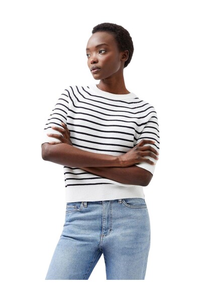 French Connection Women Lily Mozart Striped Jumper