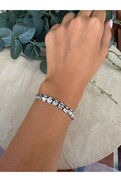 nesdesignn Ezme Pul Chain Bracelet (Silver)