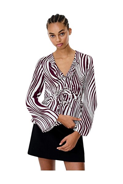 French Connection Women Ziggy Lara Viscose Top