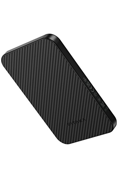 PITAKA Baterie externă Qi2 MagSafe din fibră de aramidă, 5000mAh, 20W, 15W wi...