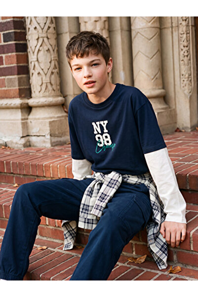 LC Waikiki Esvab • Modern & Distinctive Printed Boys' T-Shirt