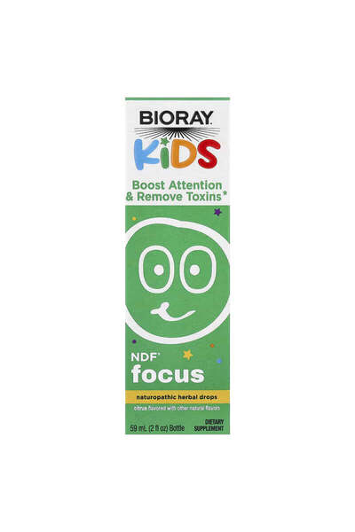 bioray Kids Ndf Focus Citrus Children's Health Brain & Cognitive 59 ml