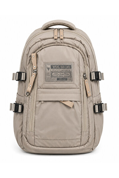 Malkan Unisex Thick Chain Waterproof School & Sports Bag with Back Pocket Detail