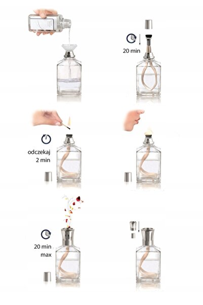 NO BRAND Lampă catalitică transparentă pentru aromă Maison Berger Paris "Tocade"
