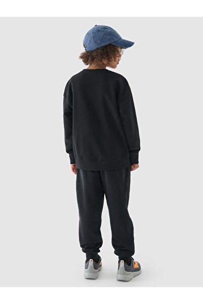4F Pantaloni de trening JUNIOR pentru băieți M761 negri