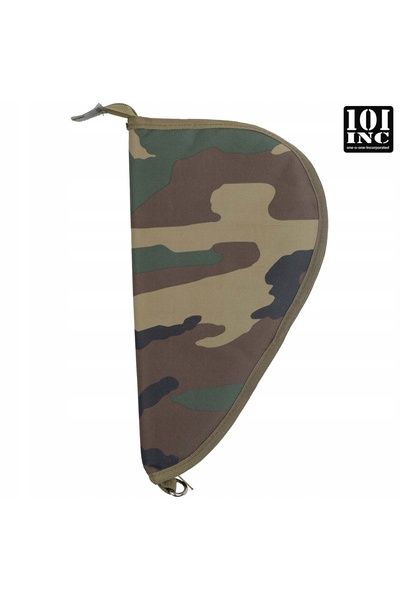 NO BRAND 101 INC Husă mare Woodland pentru armă scurtă, pistol, airsoft 32x18cm