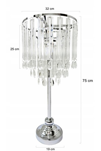NO BRAND POSTAMENT SUPPORT FLORI TIP CARUSOL 75cm ARGINTIU K75