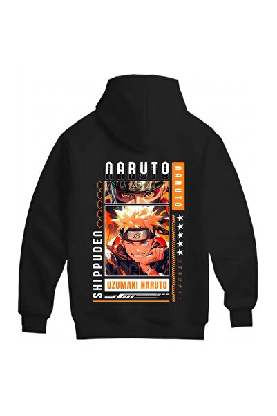 SVART WEAR Naruto Uzumaki Unisex Oversize 100% Cotton Sweatshirt
