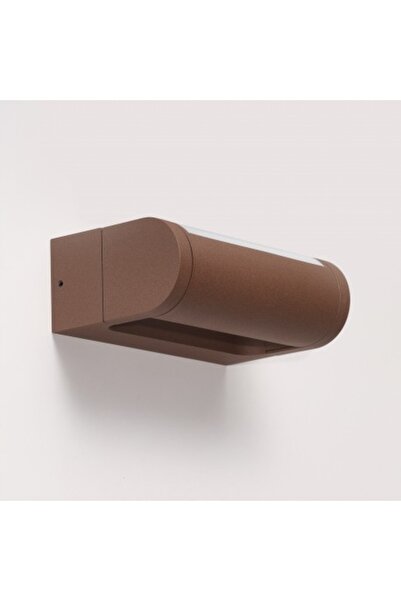 NO BRAND Azzardo Aplica de perete FRAME 4000K CORTEN bronz pentru grădină