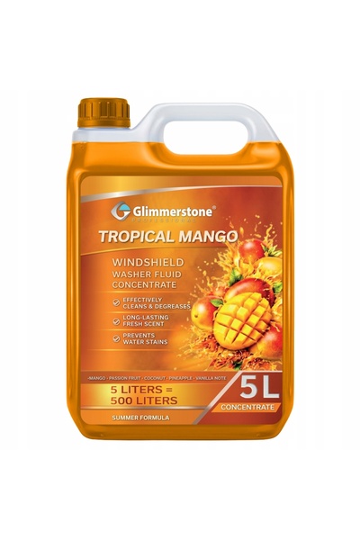 NO BRAND Lichid de parbriz vară CONCENTRAT 1:100 Mango Tropical 5L = 500L