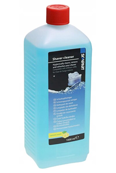 NO BRAND Lichid de curățare aparat de ras Braun 1 l Lemon Plus + cartuș de re...