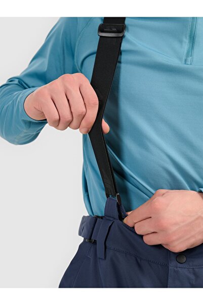 4F Pantaloni de schi pentru bărbați, călduroși, cu membrană și bretele, M1155...