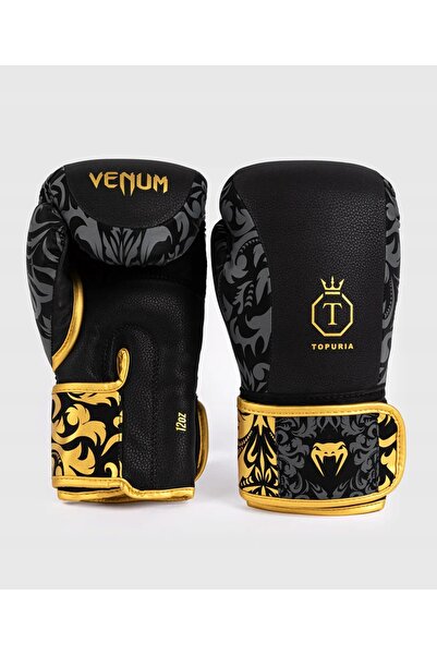 NO BRAND Venum x Ilia Topuria Mănuși de box fără egal Boxing negru/aur 16 oz