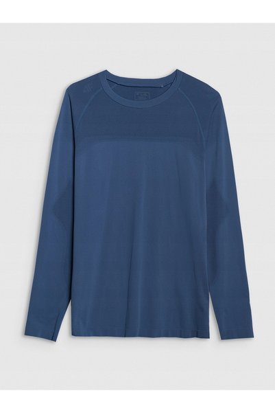 4F Tricou fără cusături pentru bărbați, de antrenament, 4FWAW25TFLOM404, alba...