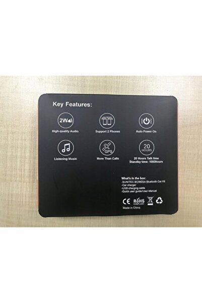 Audiocore KIT SPEAKERPHONE AUTO Bluetooth 5.0 AUTOSTART USB-C A2DP