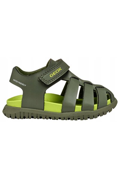 NO BRAND Sandale pentru copii Geox Fusbetto sage, mărimea 22 EU