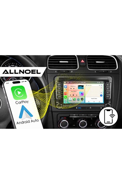 NO BRAND Radio pentru VOLKSWAGEN SEAT SKODA VW PASSAT B6 B7 GOLF 5 V 6 ANDROI...