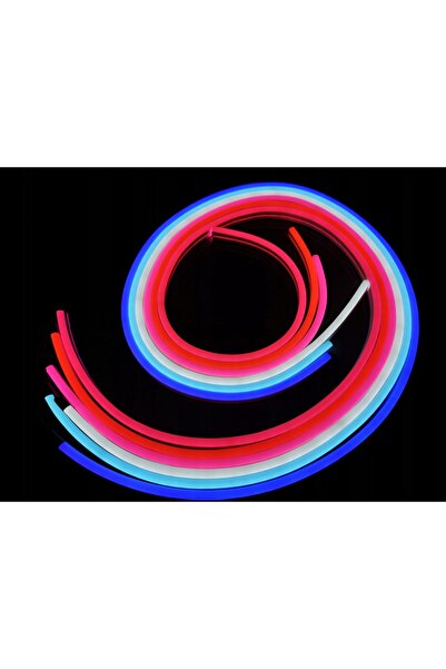 NO BRAND SET Neon FLEX LED 3 m IP65 SURSA DE ALIMENTARE ALBASTRĂ