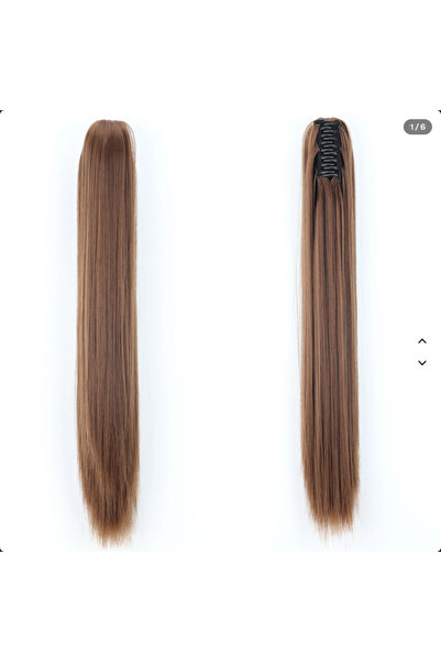 hair Set 2 x Coada de Par cu Cleste 70cm - Saten Cald #12