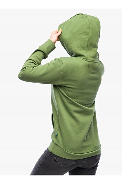 EDELRID Hanorac Spotter Hoody IV - hanorac de damă - kale XS