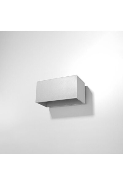 Sollux Lighting Aplică de perete QUAD Maxi Gri 2xG9 Aluminiu