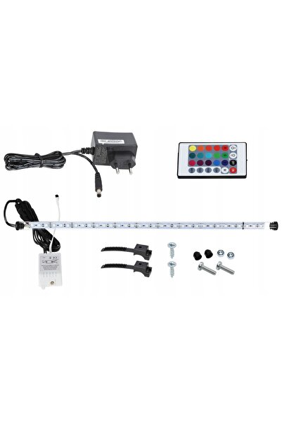 NO BRAND Tub LED RGB pentru acvariu AQUALED cu telecomandă 40cm I