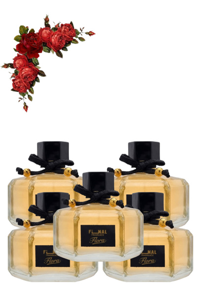 FİNAL 5 قطع عطر فلورا 100 مل