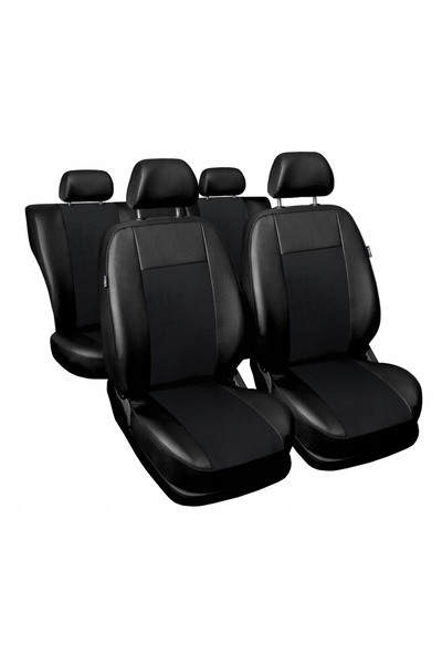 NO BRAND Huse scaune auto din piele + Alcantara pentru Honda Accord V VI VII ...
