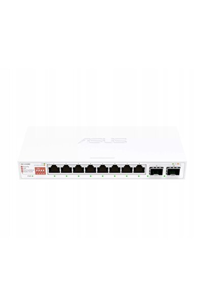 ASUS QG-U1080 Switch negestionabil cu 8 porturi 2.5G + 2 porturi 10G SFP+