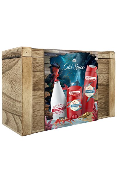 NO BRAND Cadou de sărbători: Cutie cu deodorant gel Old Spice și balsam după ras