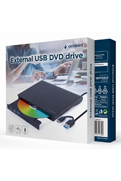 NO BRAND Recorder DVD extern gembird dvd-usb-031