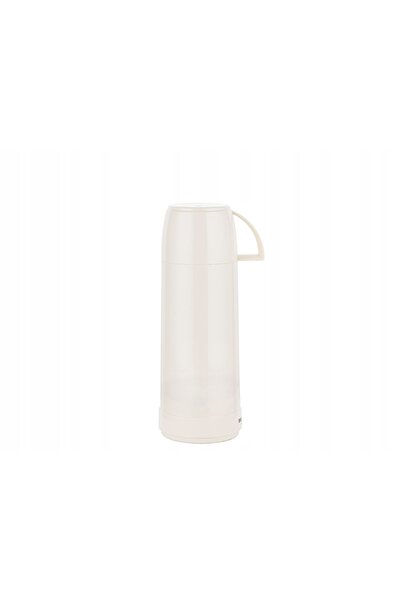 NO BRAND Termos Pick Me Up 500 ml Bentom, de culoare crem, pentru băuturi, di...