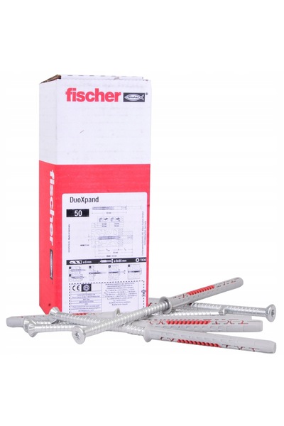 Fischer ȘURUB DE EXTENSIE PENTRU MONTARE DUOXPAND 8X100T SET DE 50 DE BUCĂȚI ...