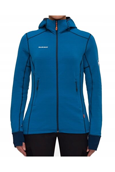 Mammut Hanorac Polar de damă Taiss Light ML, culoare deep ice/marine, mărimea L