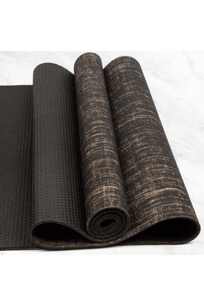 NO BRAND Covor de yoga Myga Jute, 5 mm, 100% natural, respirabil, antiderapant