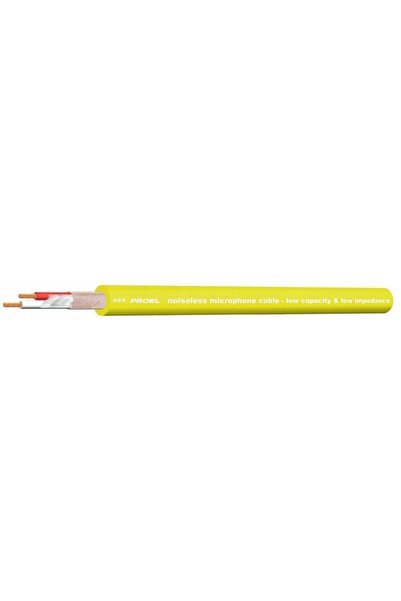 NO BRAND Cablu microfon galben 5 m conectori XLR sudate manual Proel